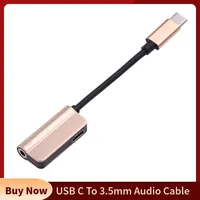 USB C To 3.5mm Audio Cable Earphone Splitter USB-C Converter Consumer Electronics Charging For Xiaomi mi 6 8 note mix 2 Adapter