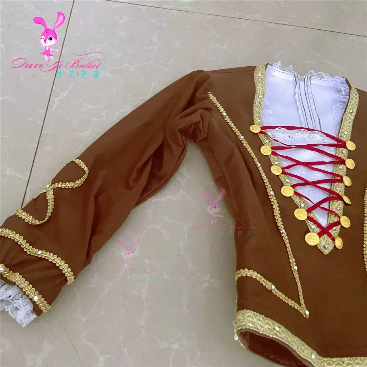 Danyi Boys' Coffee Adult and Children's performance clothing High-end Professional customization of Competition clothes