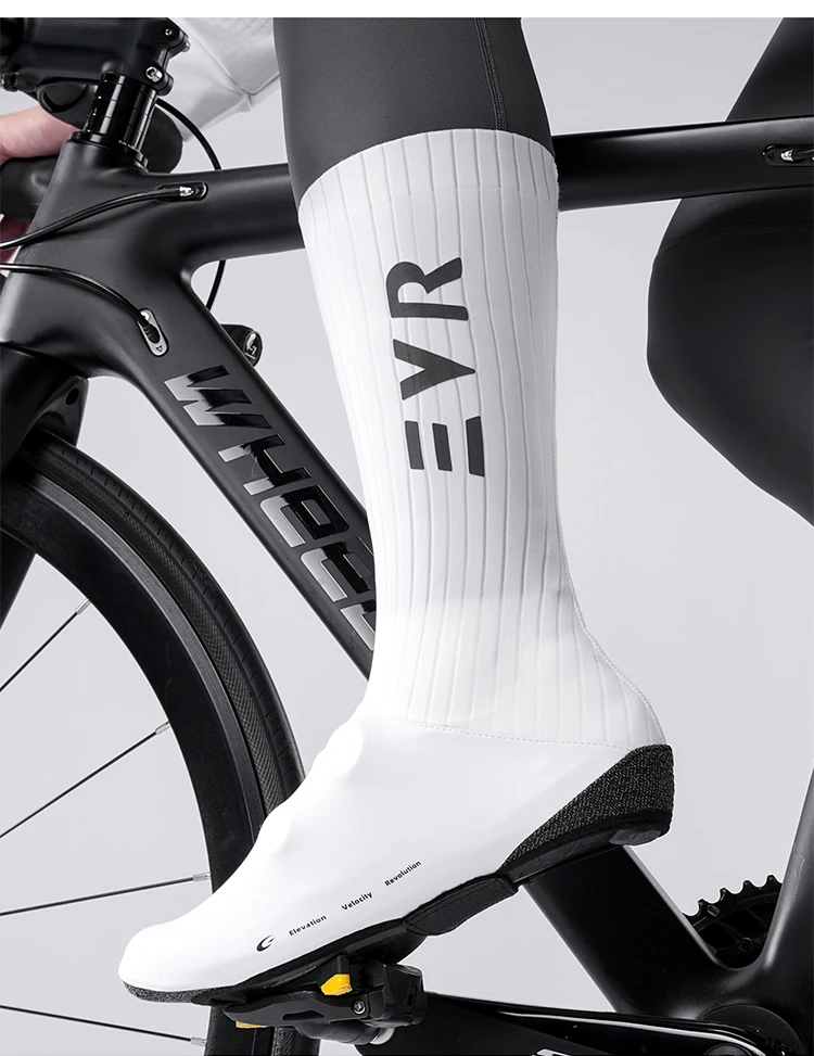 EVR Fahrrad-Schuhüberzüge, leicht, wasserabweisend, winddicht, für Frühling und Herbst, MTB, Rennrad, Fahrrad-Schuhüberzüge, Fahrradzubehör – Detail 14