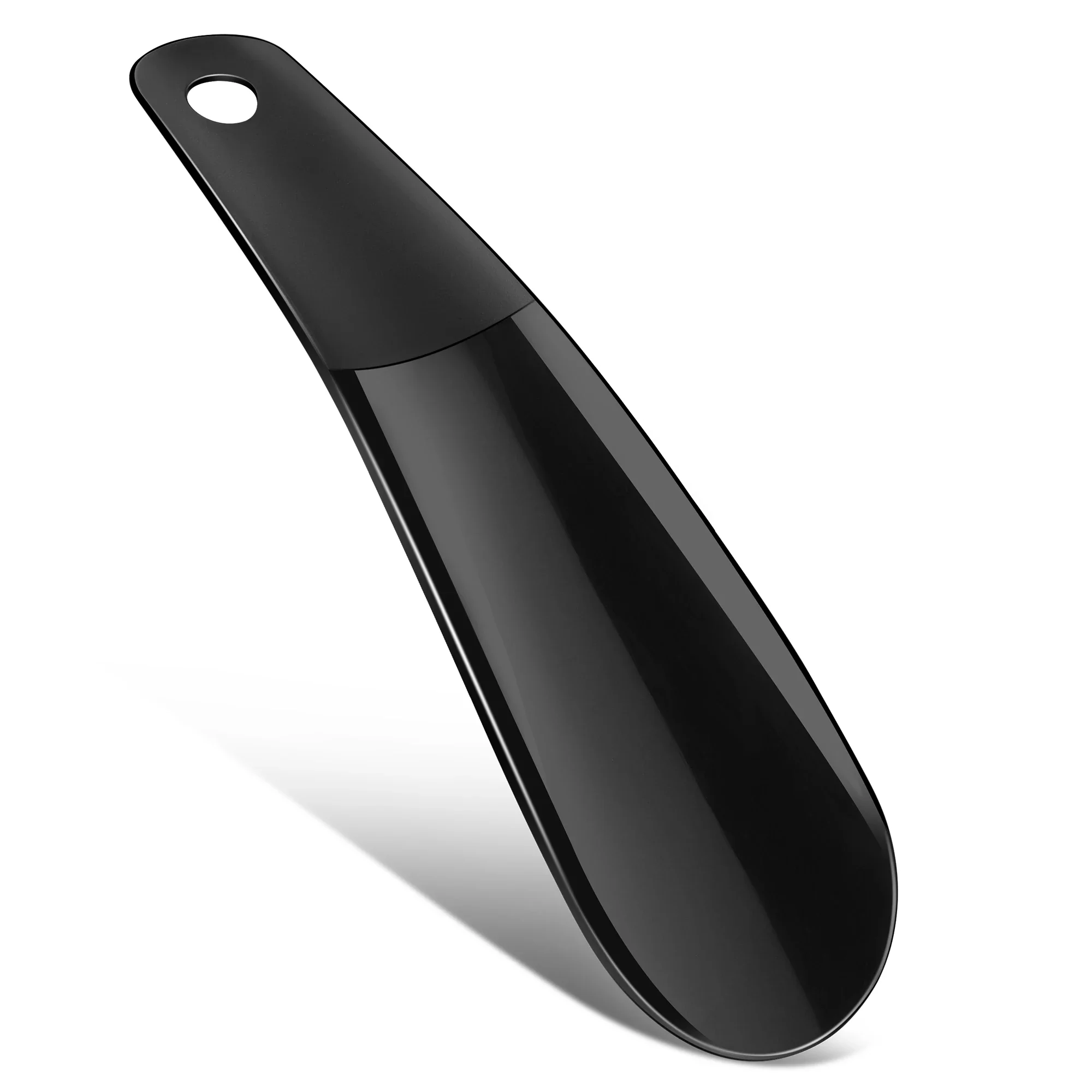 Portable Short Handle Shoe Horns 16cm Plastics Shoehorn Home-use Shoe Spatula Travel Portability Shoe Lifter 1 Pcs