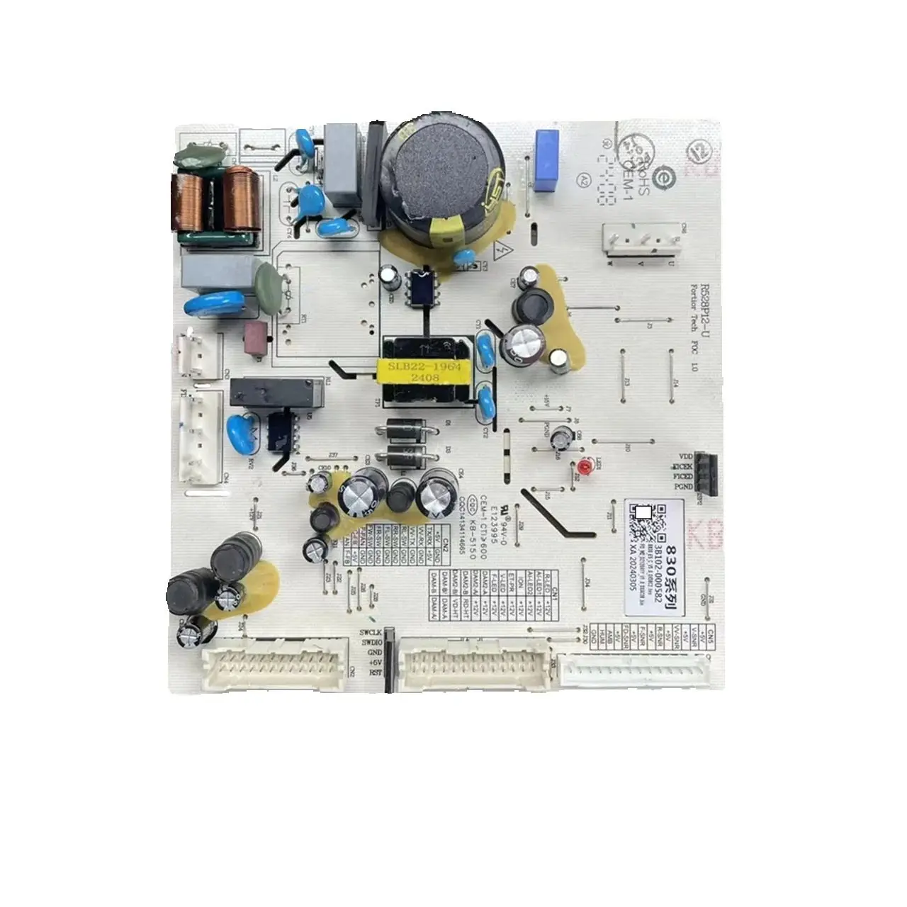 pour-refrigerateur-tcl-3b102-000582-carte-principale-serie-830-carte-d'ordinateur-r528p12-u-carte-de-commande-principale