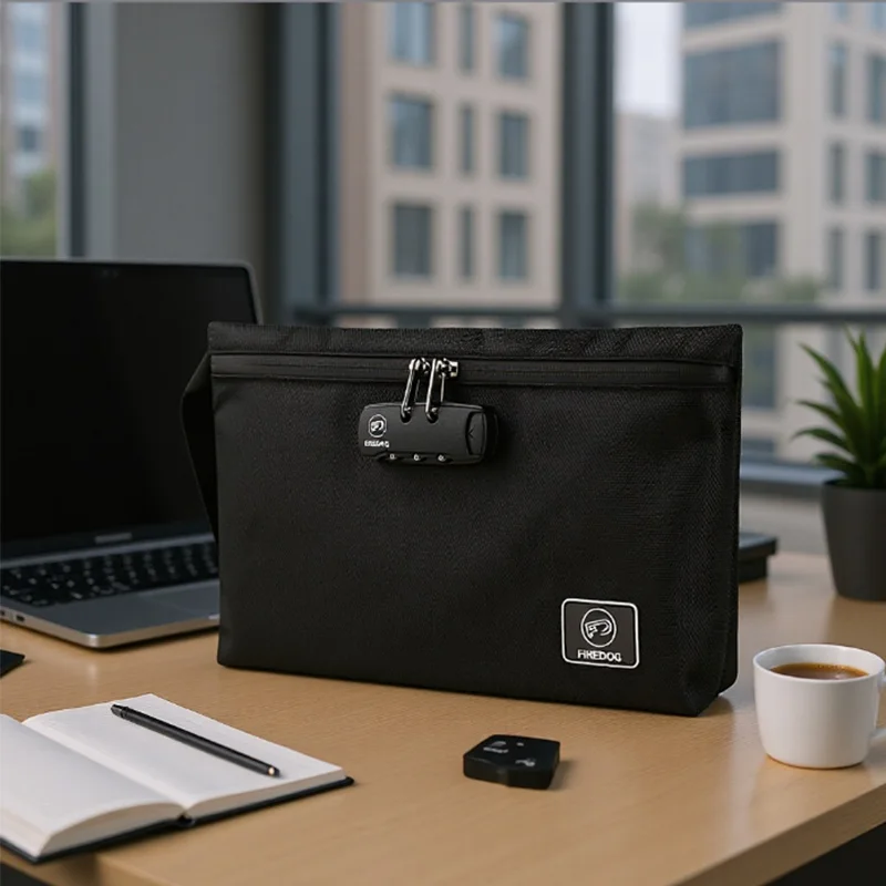 Password Lock Anti Odor Storage Bag Can Store Documents, Certificates, Waterproof Anti Odor Security Handbag, Cigarette Tube Sto