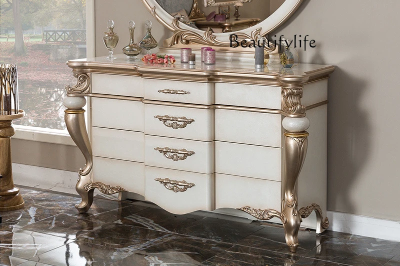 Luxury European dresser neoclassical large apartment storage decoration designer style high-end exquisite