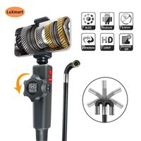 Steering Industrial Borescope Endoscope 6.2MM/8.5MM 2.0MP 180 Degree Cars Inspection Camera With 6 LED for iPhone Android PC