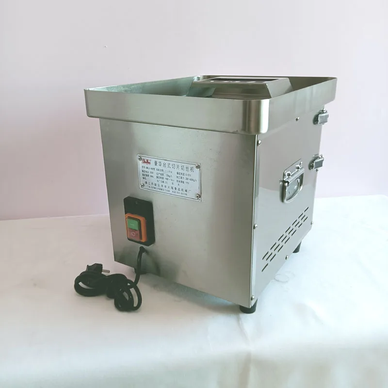 850W Drawer Slicer Commercial Meat Cutter Machine Dicing Machine Fully Stainless Steel Meat Slicer