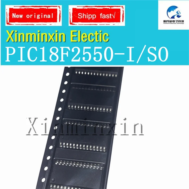 

5 шт./лот PIC18F2550-I/SO PIC18F2550 28SOP микросхема 100% оригинал в наличии