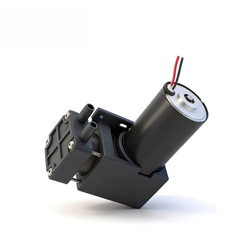 Miniature Diaphragm Pump Large Flow Pump 12V24V Small Pressure Gas Sampling Industrial Negative Pressure Vacuum Pump