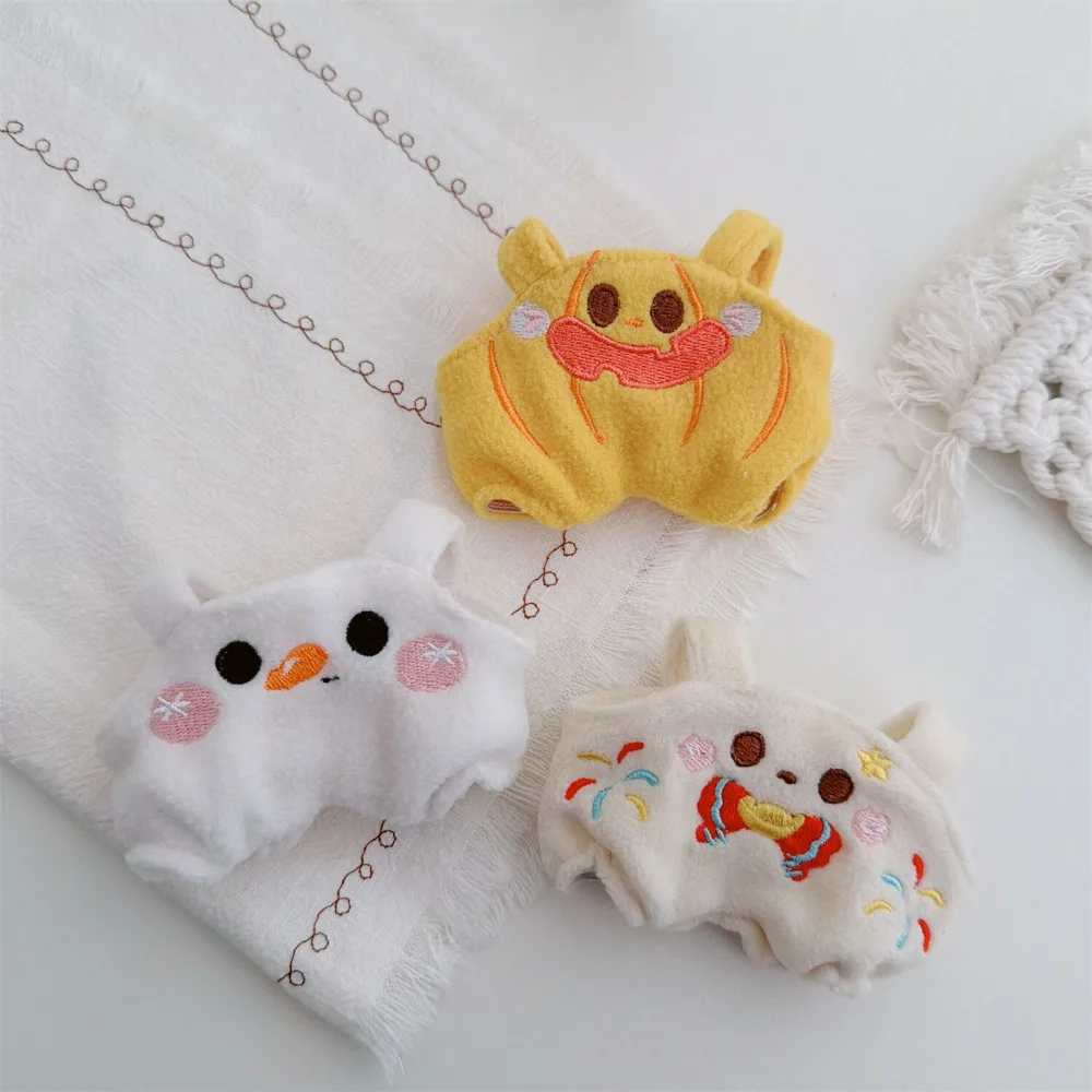 For 15/17CM Labubu Doll Clothes Christmas Costumes Dress Up Dolls Accessories Sitting Party Game Christmas Birthday Gift Toys