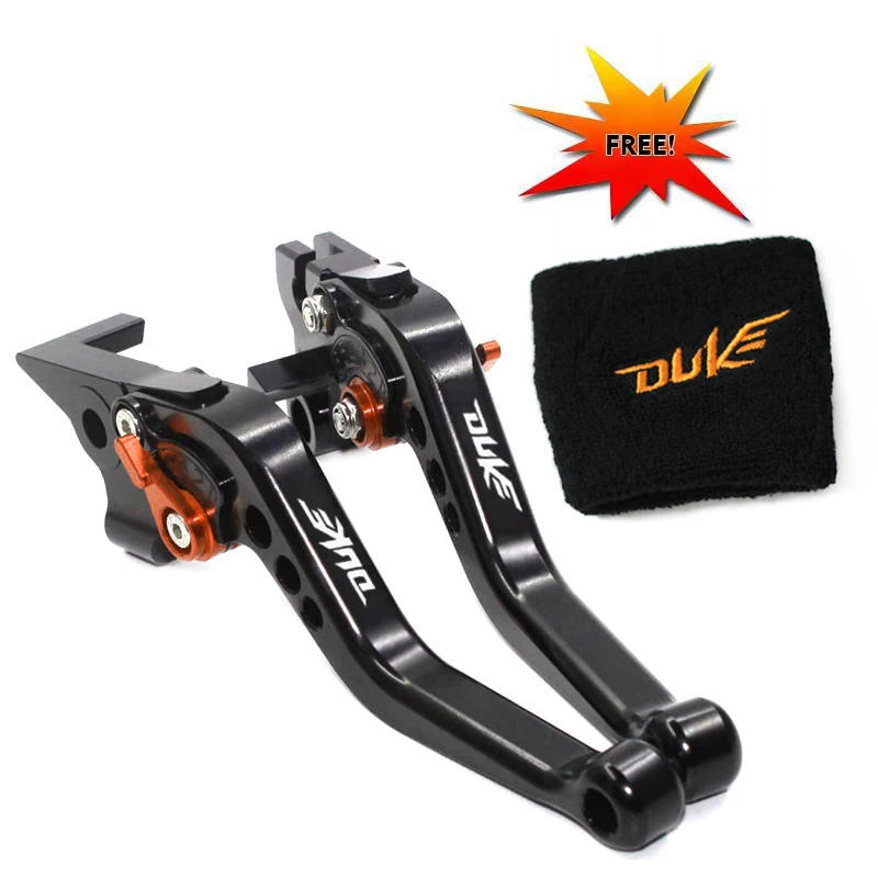 

Для DUKE 390/250/200/125 Duke390 2010-2024 аксессуары для мотоциклов короткие рычаги тормозной муфты крышка резервуара эластичные носки-манжеты