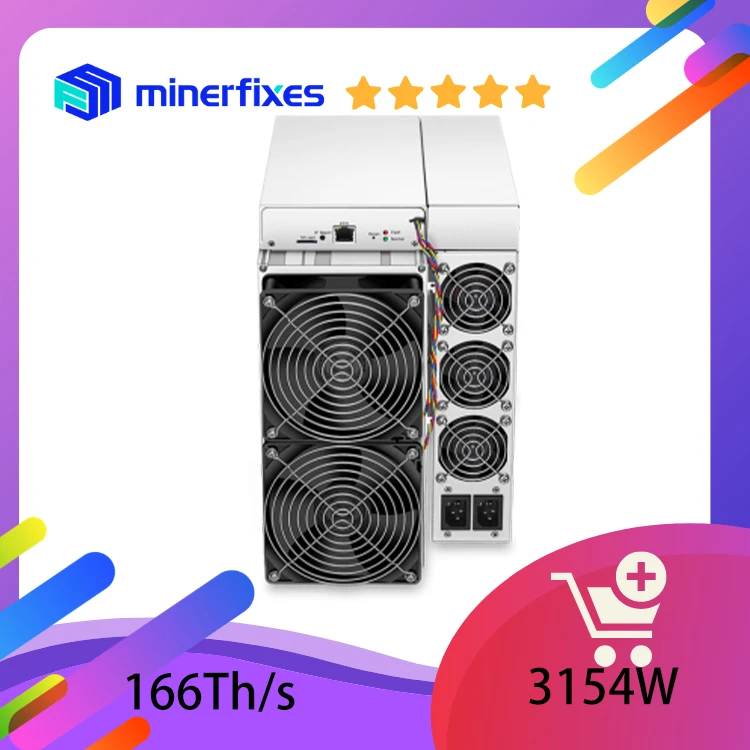 Новый Antminer KA3 166T Asics Miner Power 3154W KDA Mining криптовалютическая машина, бесплатная доставка