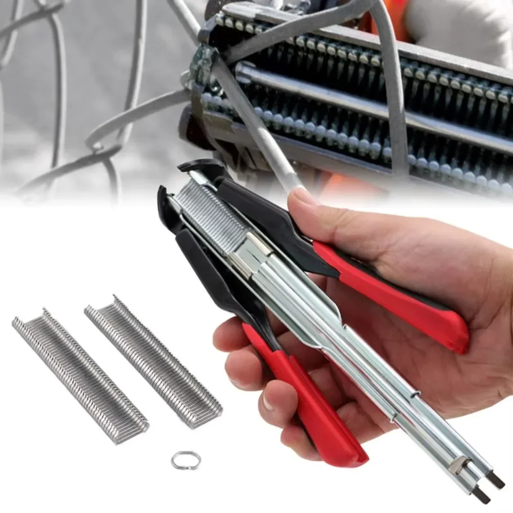 Heavy Duty Hog Ring Pliers for Cage Fencing Upholstery Car Seat Casing Installation Clamp Tool
