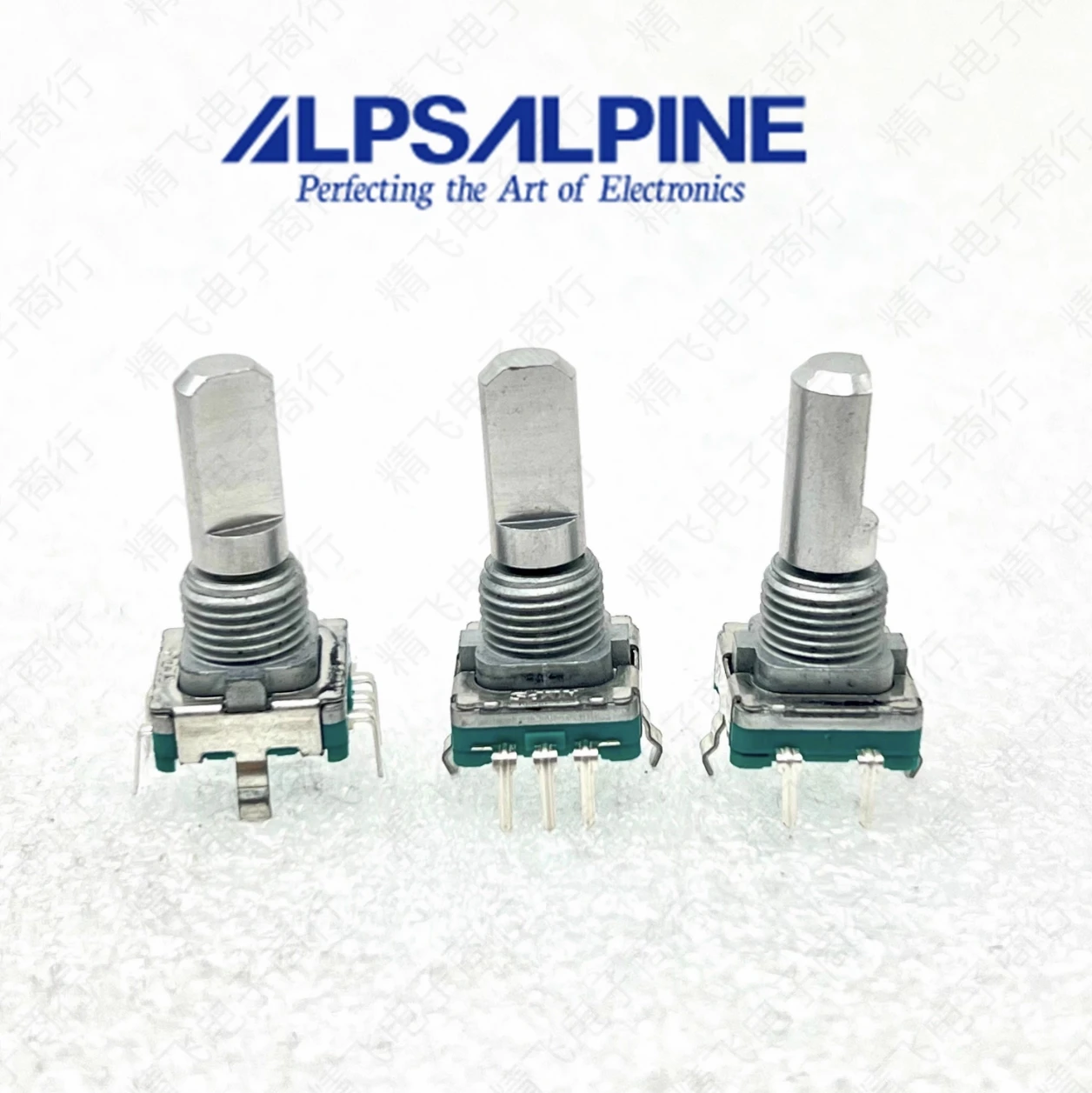 1 PCS ALPS EC11 encoder with switch 30 for positioning 5 feet 360 ° rotation stroke 0.5MM shaft length 18MM