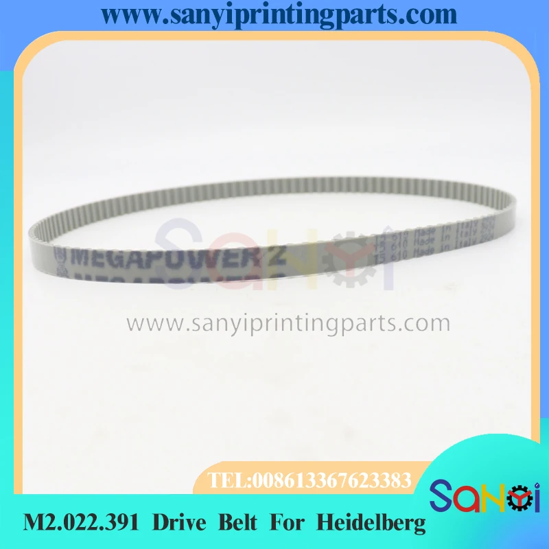 最高品質 M2.022.391 ドライブベルト 7721-10T5/610 ハイデルベルク CD74 XL75 SM74 印刷機用