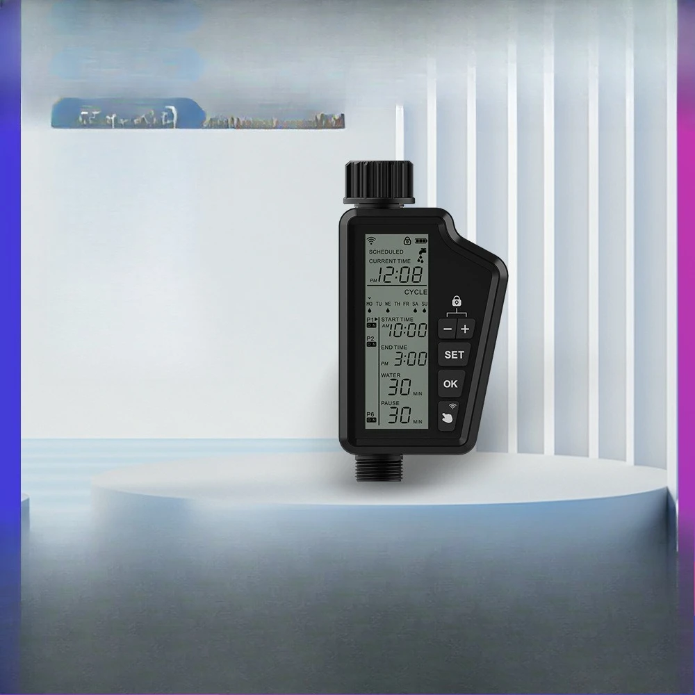 

Graffiti Smart WiFi Garden Watering Device Garden Potted Plants Timing Automatic Watering WiFi Remote