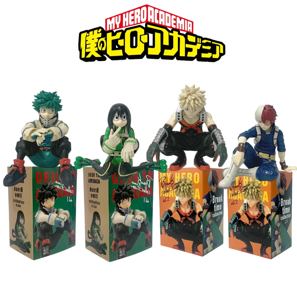11 cm mon héros académique Anime Figure Asui Tsuyu Izuku deku Bakugou Katsuki figurines d'action PVC modèle Collection série jouets cadeaux