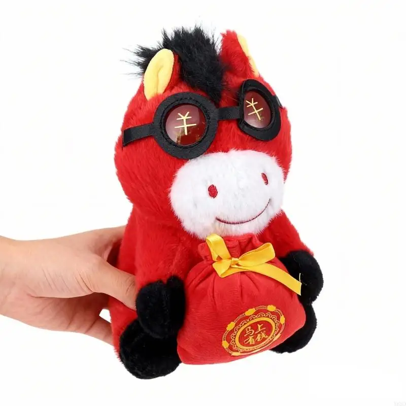 

Y88D Lucky Zodiacs лошадь плюшевая игрушка мягкая игрушка для детей взрослых украшение для дома и офиса