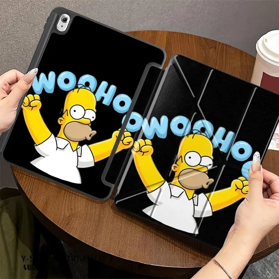 With Pen Slot Cover Tablet Case For Samsung For Galaxy Tab S10+ S6 Lite 10.4 inch S7 FE S8 S10 S9+ A11 Plus S7+ S8+ 12.4 inch S9