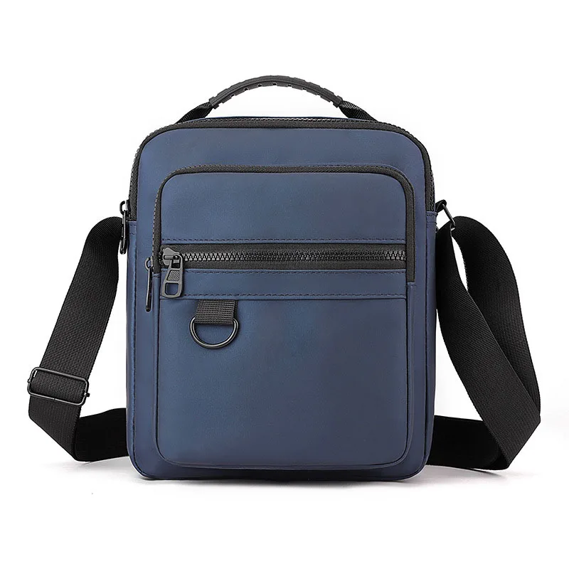 Bolsa de ombro de nylon impermeável masculina, bolsa crossbody, mensageiro de grande capacidade, design de luxo, nova, 2022