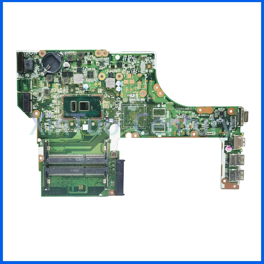 Imagem -06 - Placa-mãe Portátil para hp Probook Da0x63mb6h1 450 g3 470 g3 4405u i3 i5 i7 Cpu da 6ª Geração 830930601 837802-601 100 Testado