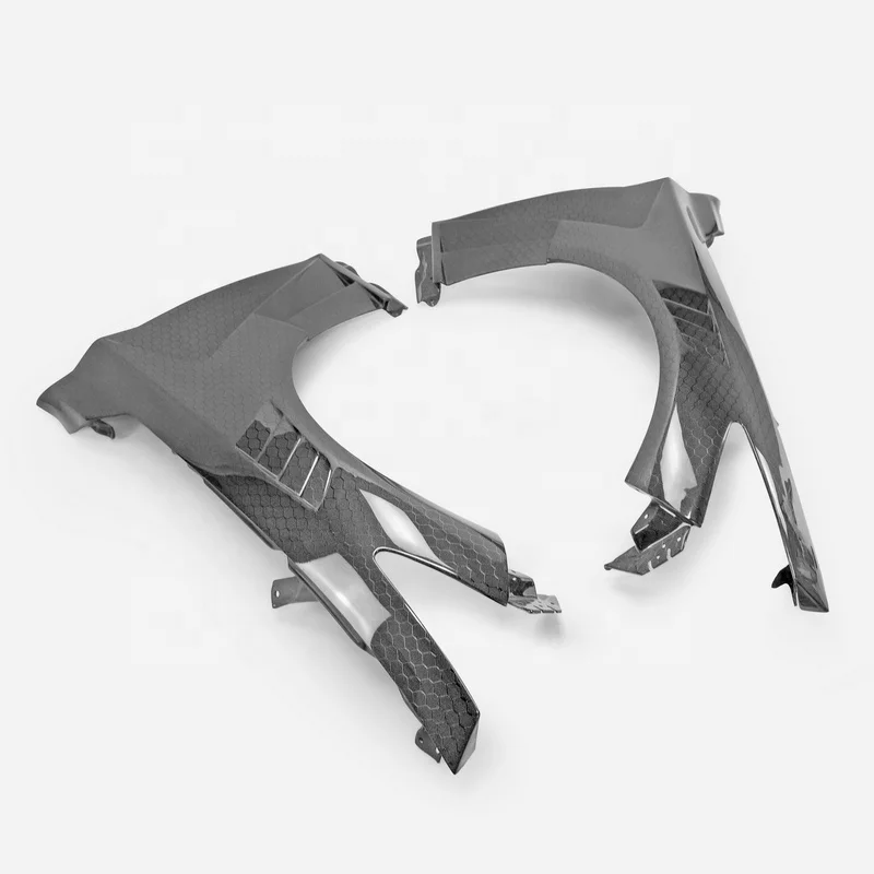 

For Infiniti Q50 V37 EPA Type Front Vented Fender Q50 Honey Comb Carbon Front Fender