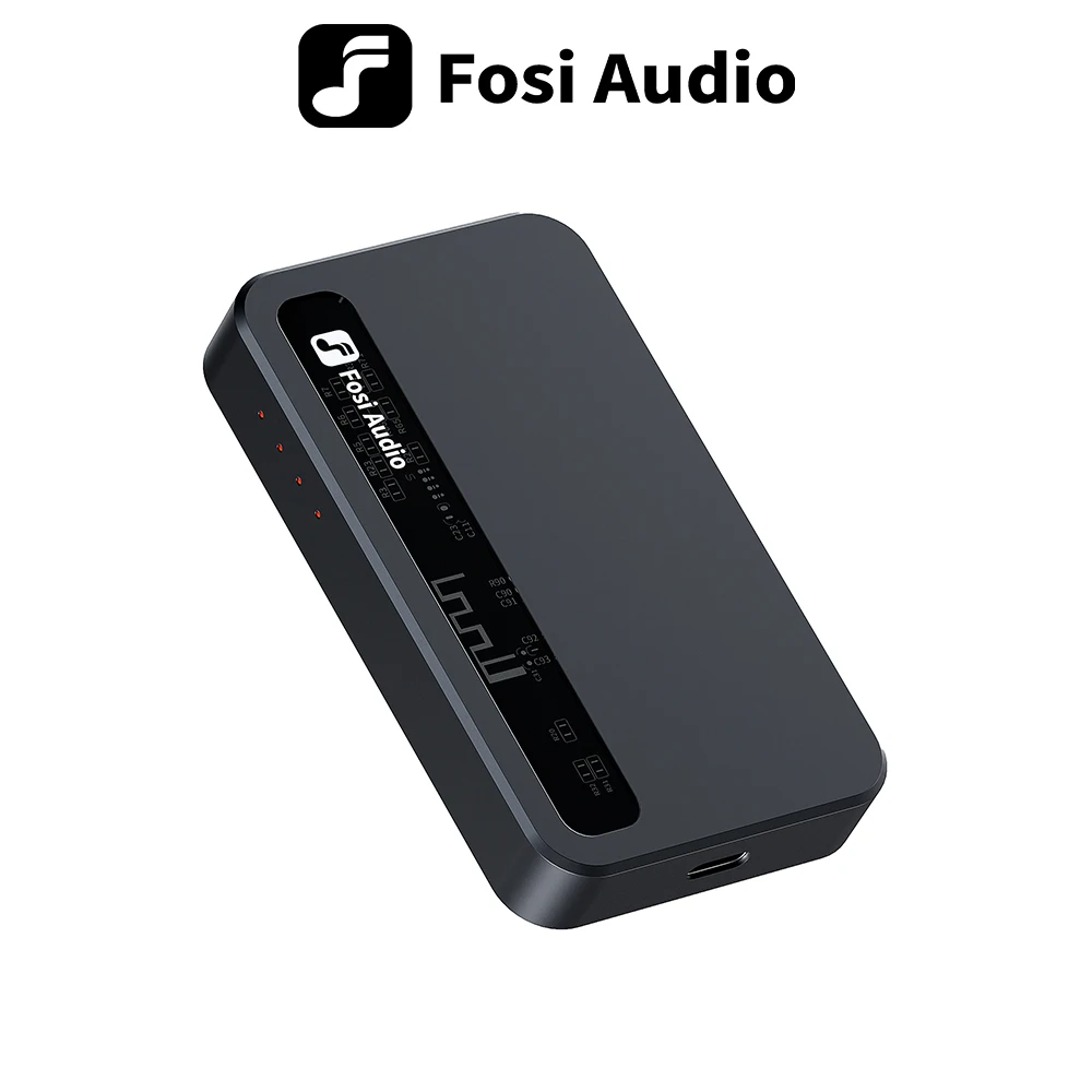 Fosi Audio-amplificador de auriculares N3 Mini HiFi, portátil, con Bluetooth, ganancia de 3,5 MM, interruptor de bajos, para iPhone, iPod, iPad, ordenadores