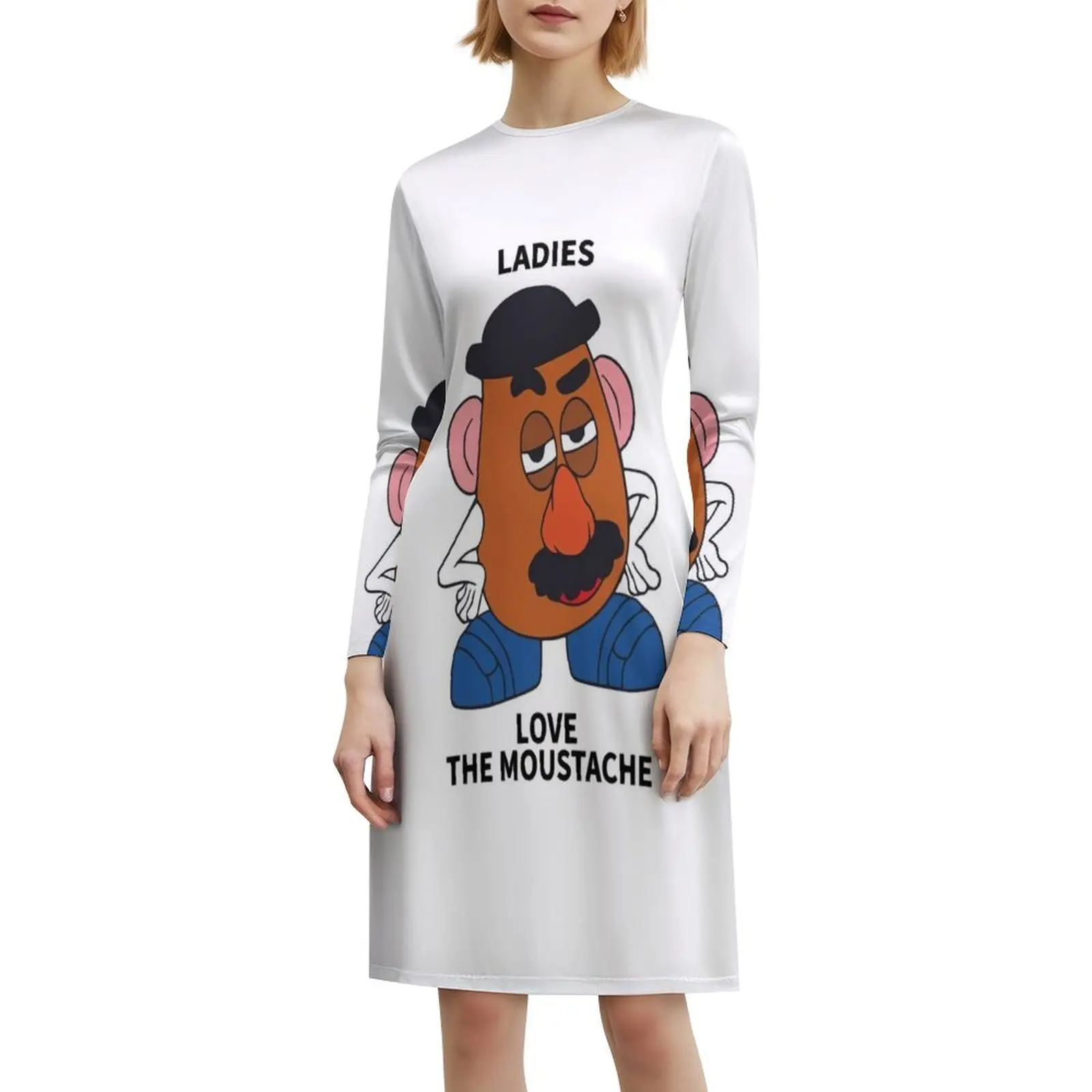 هدية للنساء، لعبة السيد أ البطاطس، هدايا جرافيك لطيفة، فستان حفلات نسائي، ملابس نادي مطبوعة عصرية للإناث #6