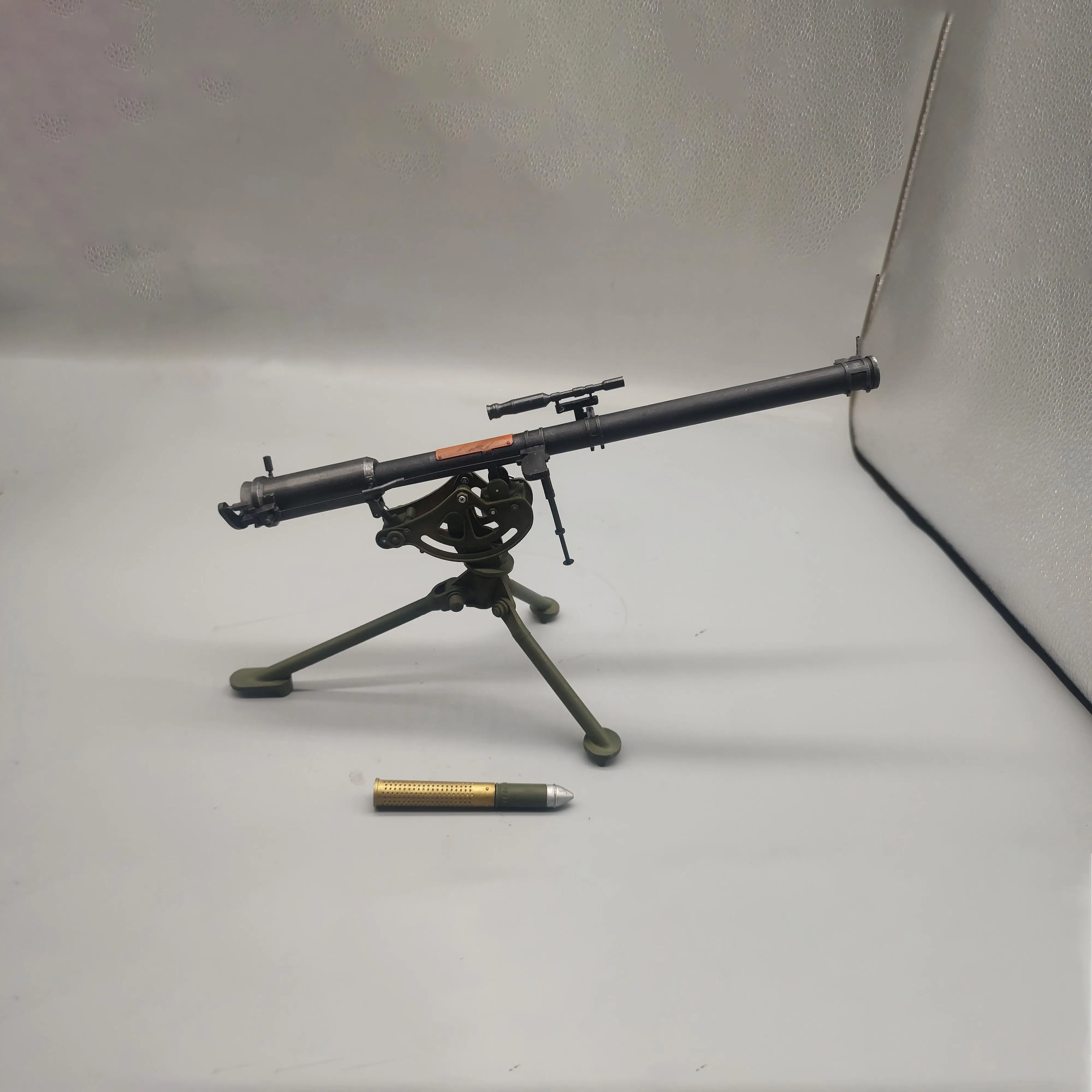 1/6 مقياس أطقم منمذجة عسكرية ثلاثية الأبعاد مطبوعة M18 بندقية Recoilless الحرب الكورية مسدس لعبة مصغر لشخصيات العمل #2