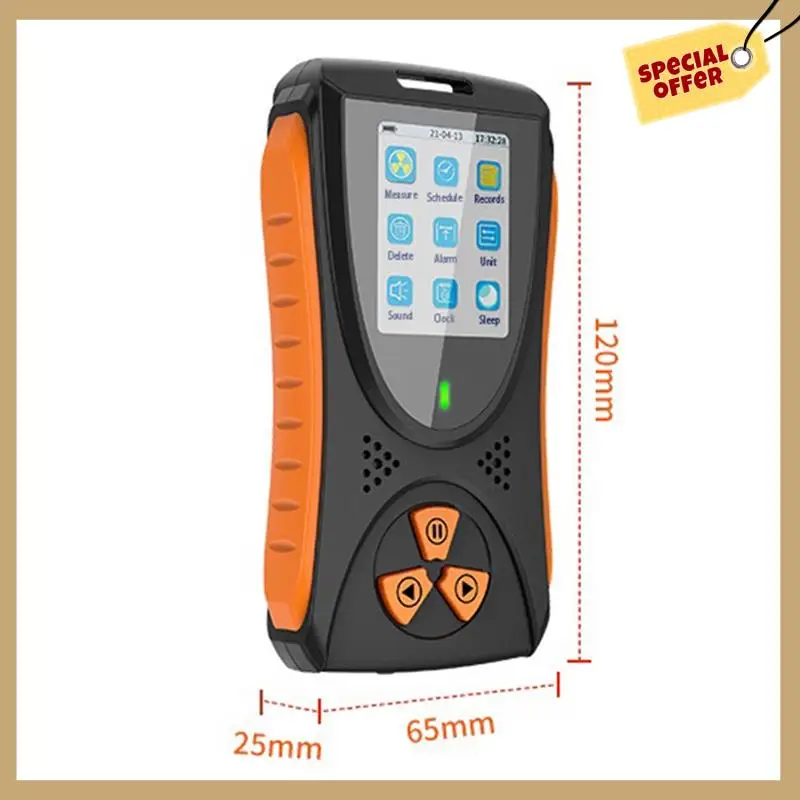 핵 방사선 검출기 대리석 방사선 개인 복용량 광산 돌 Xy 레이 다기능 측정기 알람 내구성 사용하기 쉬운