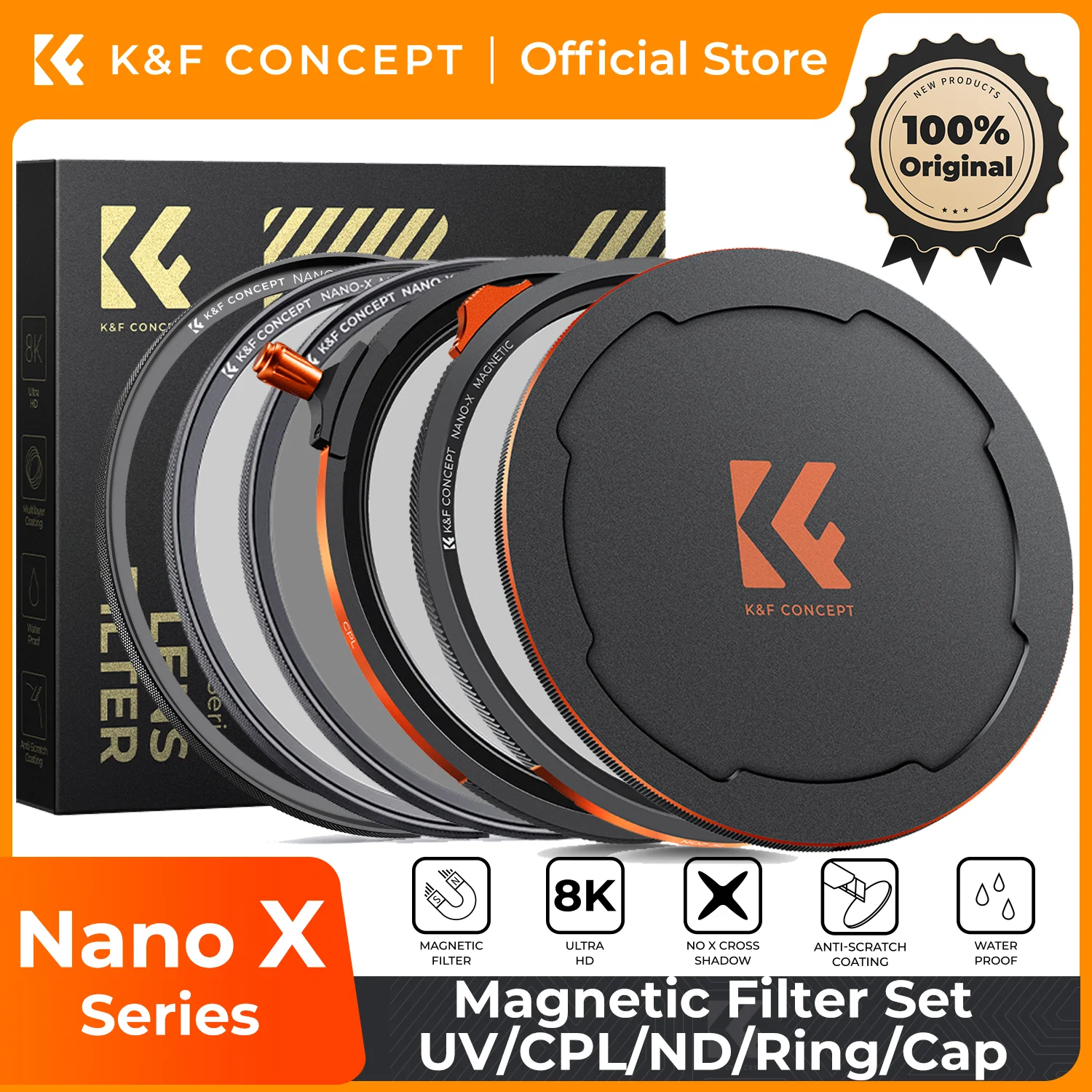 K&F Concept 49-82Mm…