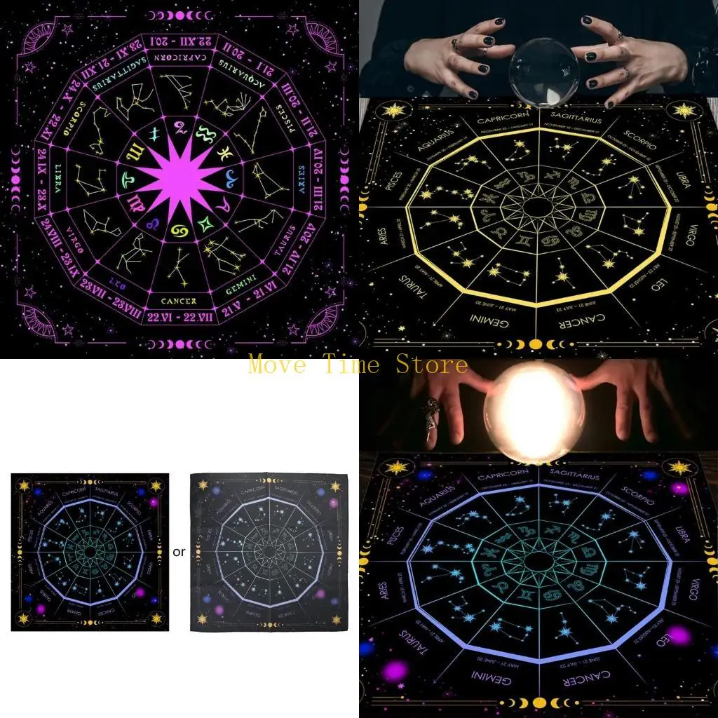 

92me Divination Altcare Tarot Patch Table Coverse Magician Daily Board Game Cards Pad