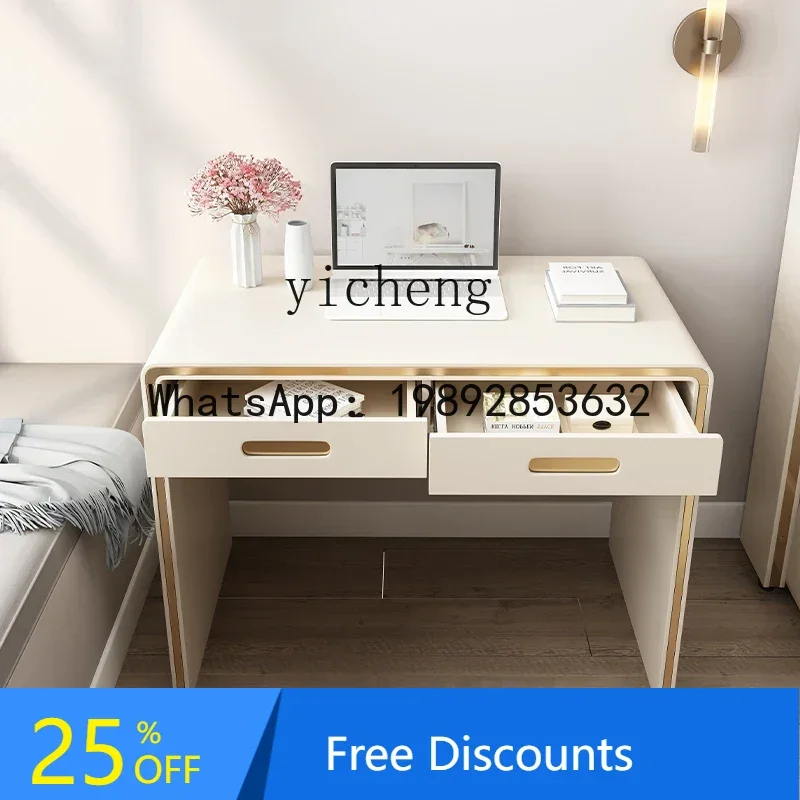 

table light luxury modern bedroom household small apartment simple study table