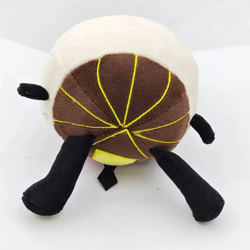 Cartoon Evil Boss Eggmen Plush Doll Funny Eggmen Hat Stuffed Toys 20x10cm Fans Collection Toy Party Birthday Gifts