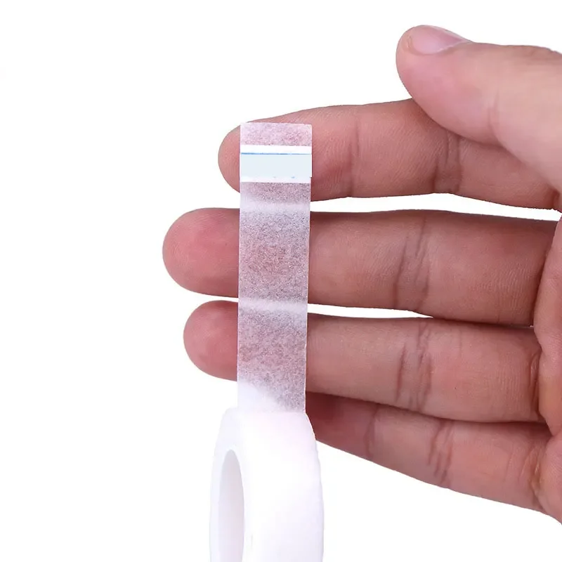 1-50PCS 9M*1.25CM White Tape Eye False Lashes Patch Breathable Medical Paper Tapes Eyelash Extension Lint Eyelid Sticker