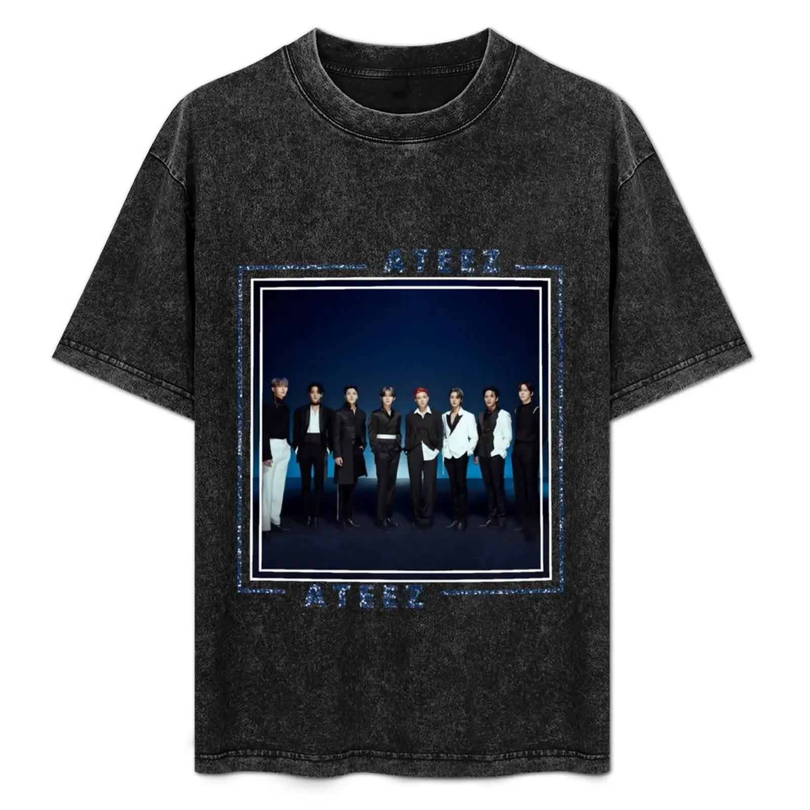 

ATEEZ T-Shirt Soft Basic Cotton Short Sleeve Tee