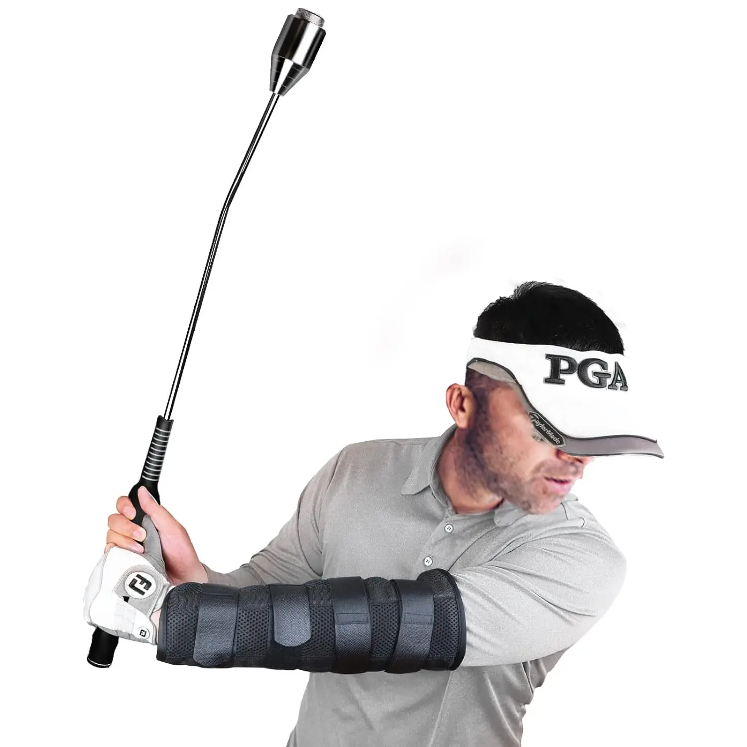 cinto-de-suporte-para-cotovelo-de-golfe-portatil-com-ajuste-de-aperto-treinador-de-swing-de-golfe-duravel-pecas-esportivas-profissionais