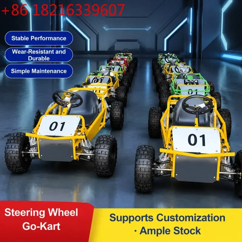 Electric Drift Kart Adult Off Road All Terrain Four Stroke High Horsepower Go Kart