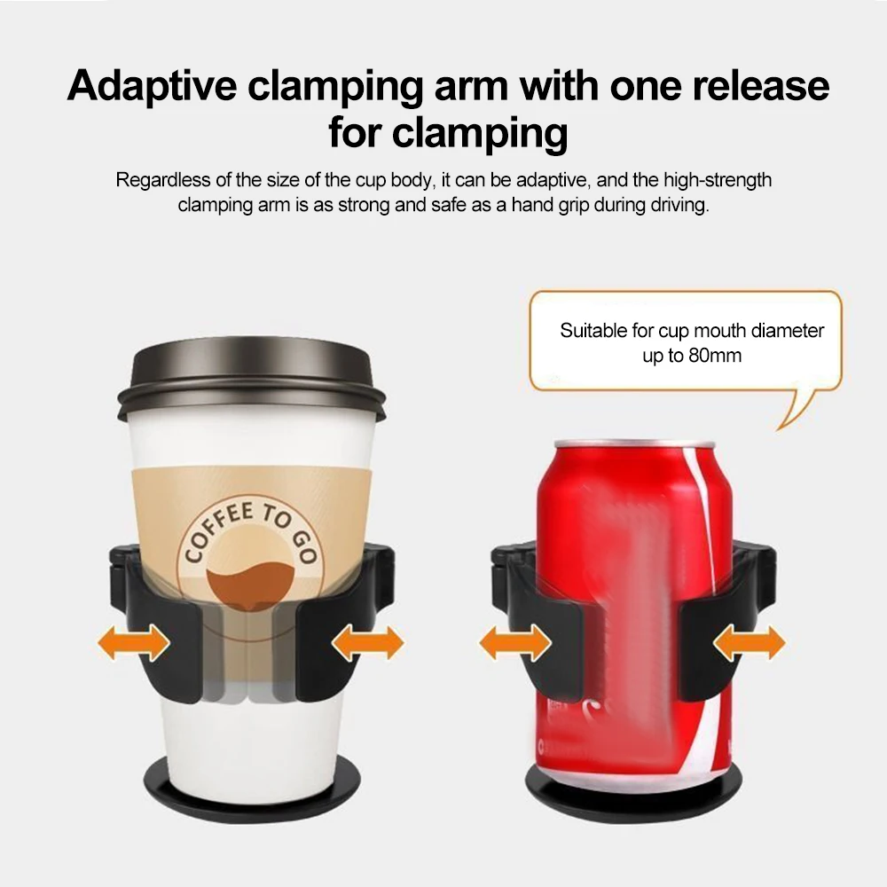 Автомобильный держатель для напитков, авто вентиляционное отверстие, подставка для напитков, подставка для бутылок с водой, многофункциональный автомобильный держатель для кофейной чашки, аксессуары для интерьера