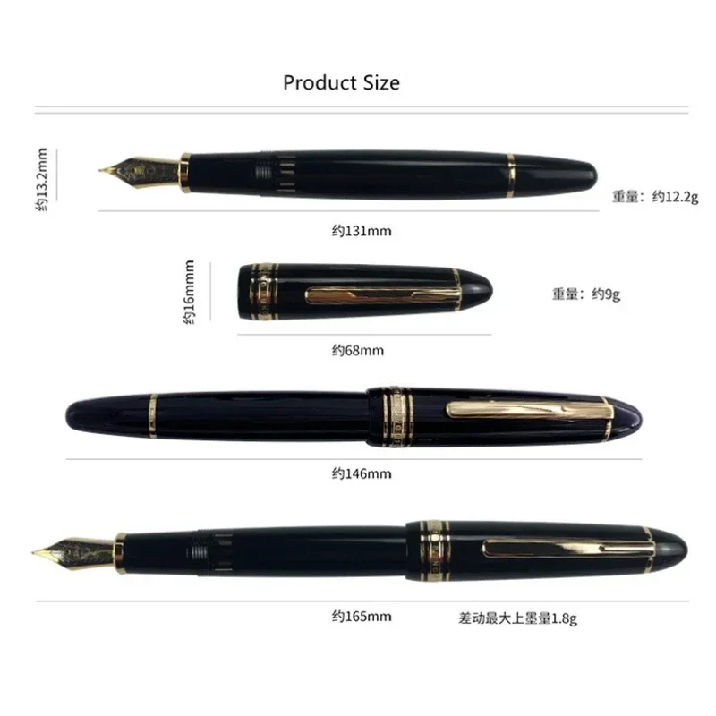 

New Yongsheng 629 Piston Filling Fountain Pen With Visual Ink Window Design Stationery Office Business Writing Ink Pens Gift