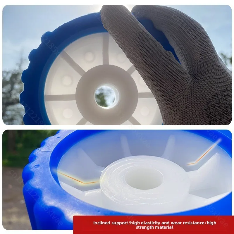 For Boat Trailer Roller Assembly Side&Bottom‑Protection Yacht Roller Bracket Hardware Replacement Accessories for Marine Trailer