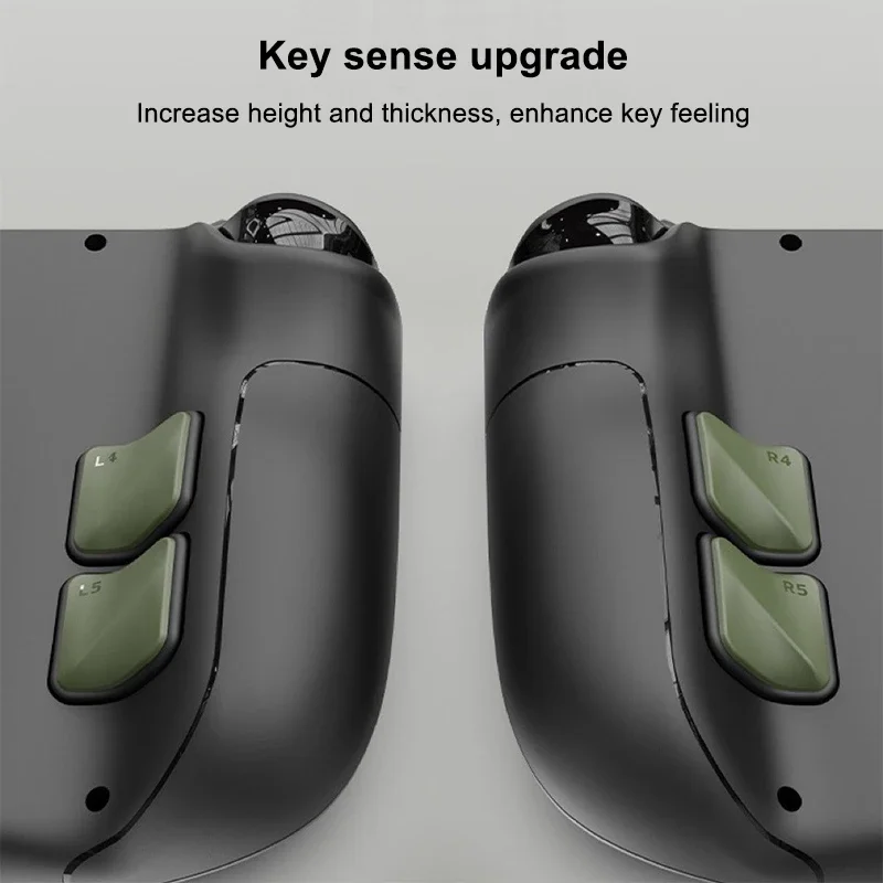 4PCS Back Button Enhancement Set For Steam Deck OLED Games Console Grip Improvement Button Protection Kit For Steam Deck LCD