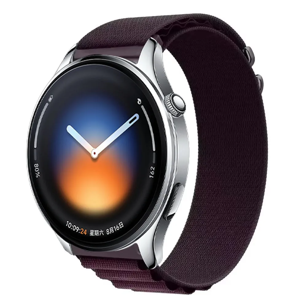20/22mm Alpine Nylon Strap For Xiaomi watch 5/S4-3-2-1 Sport Comfortable Wristband Oneplus Watch Lite/3/Samsung Watch 7/6/5/4/FE