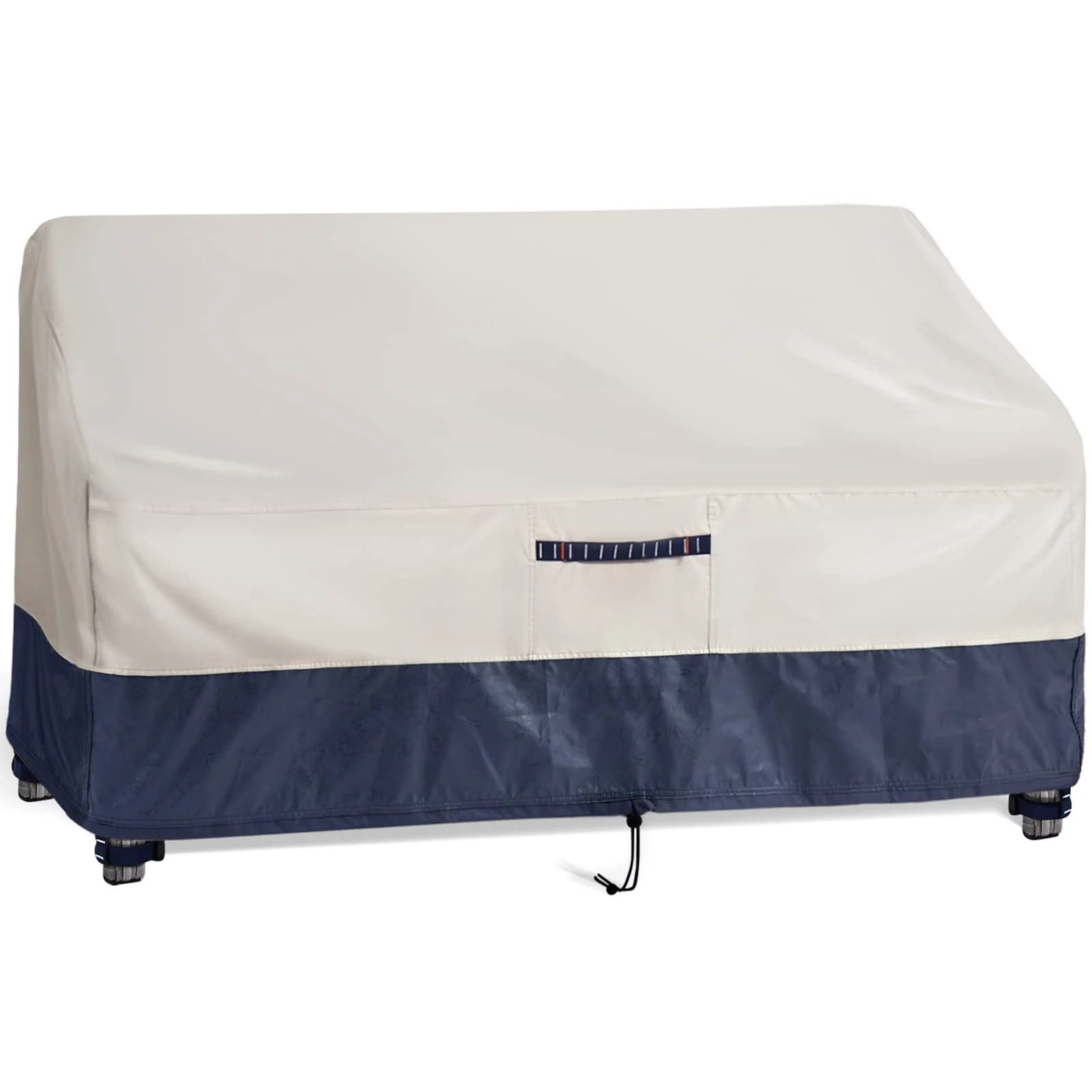 Patio Sofa Covers 100% Waterproof Loveseat Covers Lawn 600D Oxford Patio Couch Bench Covers for Outdoor Furniture Protectors