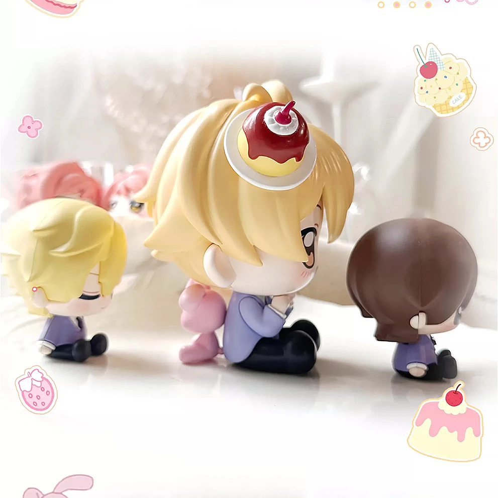Anime 9cm Ouran High School Host Club Mitsukuni Haninoduka Cosplay Cartoon Figurine Figures Model Models Kit Garage Kits Gift