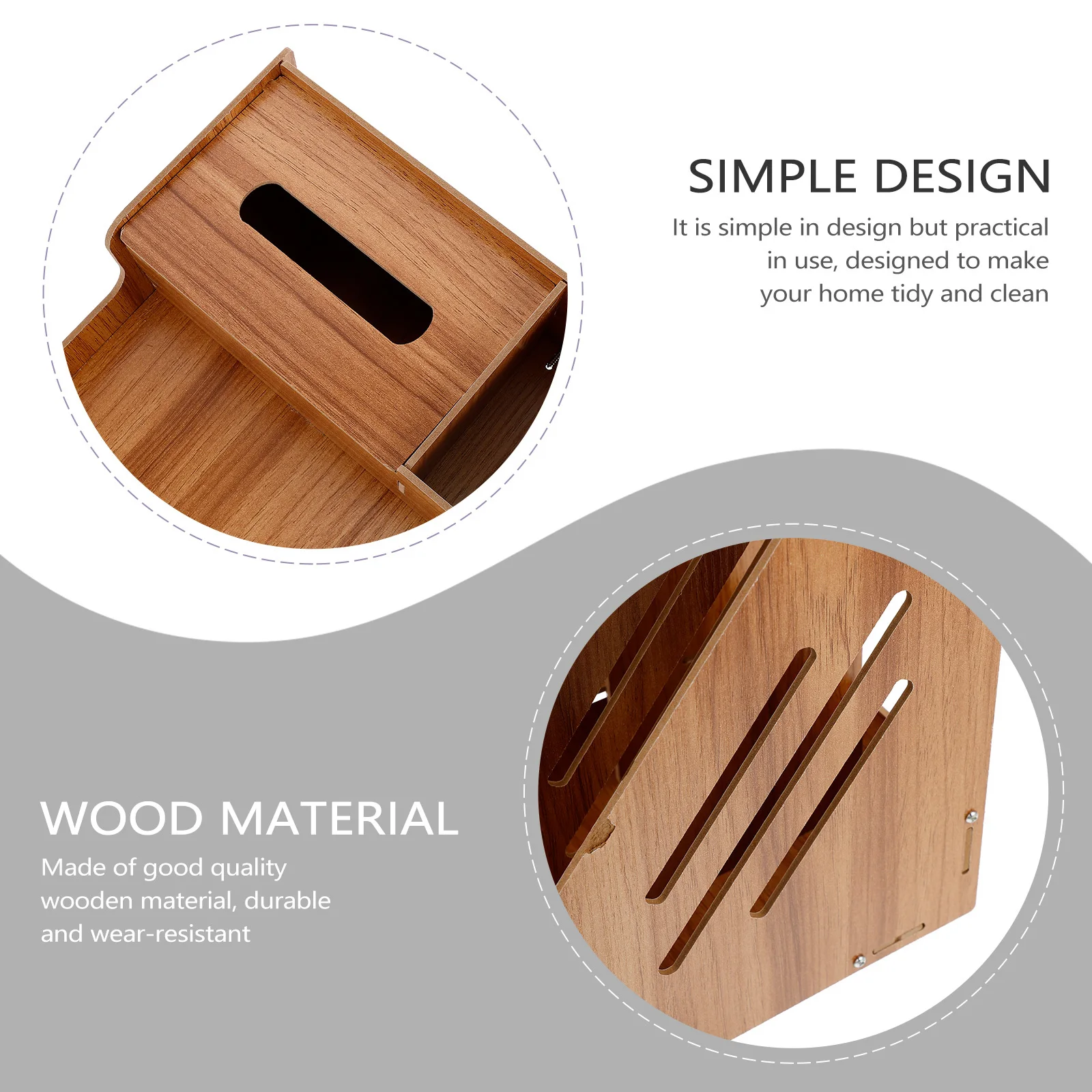 Wooden Desktop Rack Cherry Wood Stationery Desktop Organizing Holder Organizer Tabletop Shelf For Home Office Bedroom Dorm Use