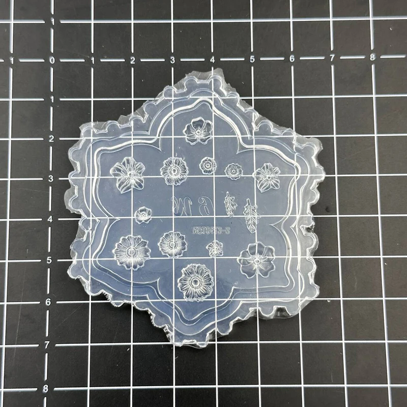 ثلاثية الأبعاد زهرة السيليكون ورقة فراشة تصميم مسمار الفن نحت قالب قالب مانيكير أداة زينة DIY بها بنفسك هدايا لصالون الأظافر المورد