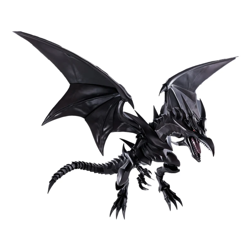 Bandai SHM Ordinary Version of Real Red Eye Black Dragon Desktop Case Decoration Can Be Moving Hand To Do Boys Birthday Gifts