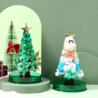 Magically Paper Sakura Crystal Trees Christmas Magic Growing Tree Cherry Blossom Science Toys Novelty Funny gift Magic toys