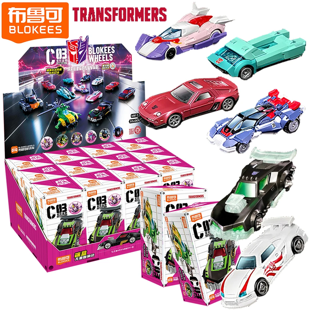 

Genuine Blokees Transformers Collection Blind Box Popular Science Fiction Movie Character Springer Lockdown Exquisite Model Toy