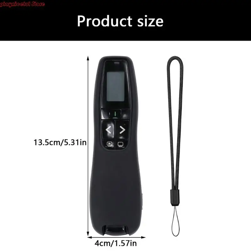 E8BA Antishock Silicone Case para o apresentador R800 Apresentador sem fio Antidust tampa macia aprimorada