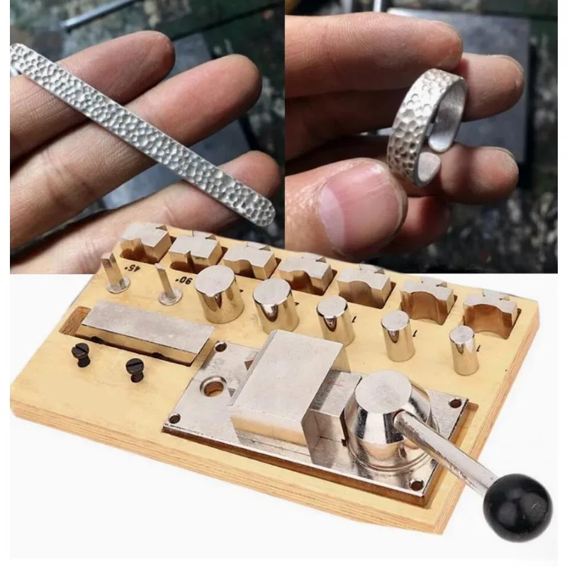 

New Ring Bender Small Bender Gold and Silver Calender Forming and Rolling Machine Gold, Silver and Copper Bending Machine